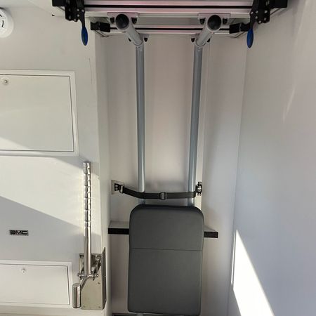 Barrierefreies WC mit Schwebelift